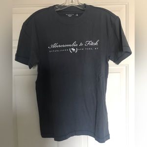 Abercrombie Soft AF Grey-Blue Tee